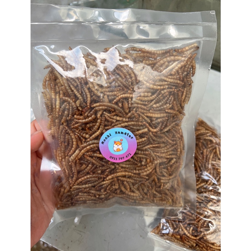 Sâu trung sấy khô cho hamster