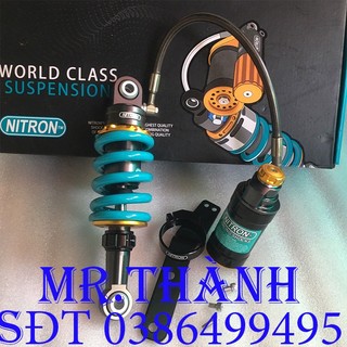 Phuộc sau xe yaz nitron loại bình dầu xoay hàng cao cấp
