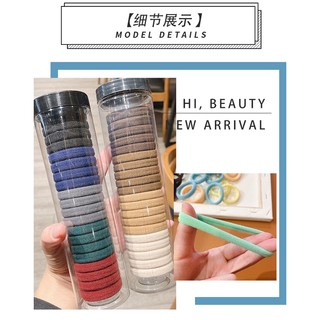 Thun cột tóc, chun buộc tóc hộp set 20 cái