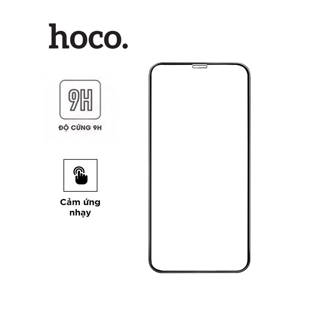 Kính cường lực 6.1inch Hoco G5 chống bám vân tay bảo vệ mắt độ cứng 2.5D dành cho iPhone 11/XR