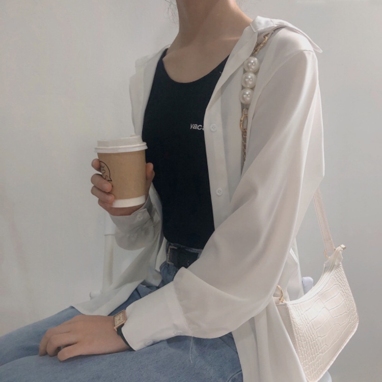 IELGY Túi Đeo Chéo Giả Da Cá Sấu Phong Cách Hàn Quốc Dành Cho Nữ