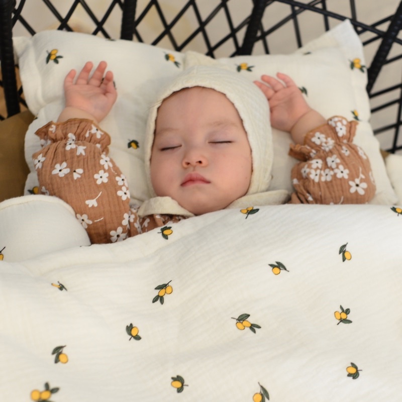 Gối trẻ em, trẻ học mẫu giáo, ruột bông cotton 100% siêu mềm mại, an toàn cho bé  - Mody Baby