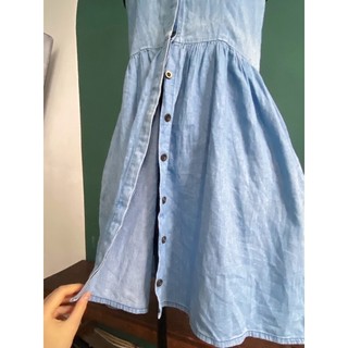 Đầm sơ mi giả jean (DAM058)
