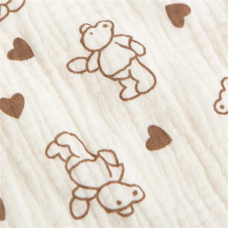 Yếm Ăn Cotton Xinh Xắn Tiện Dụng Cho Bé Sơ Sinh