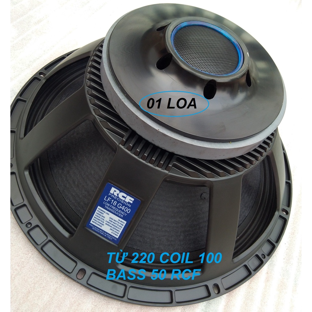 LOA BASS 50 RCF TỪ 220 COIL 100 - GIÁ 1 CÁI - LOA BASS 5 TẤC