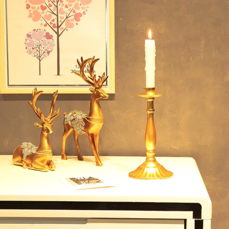 Giá Đỡ Nến 1 3 5 Cánh Tay Bằng Kim Loại Kiểu Châu Âu Trang Trí Bàn Ăn / Tiệc Cưới