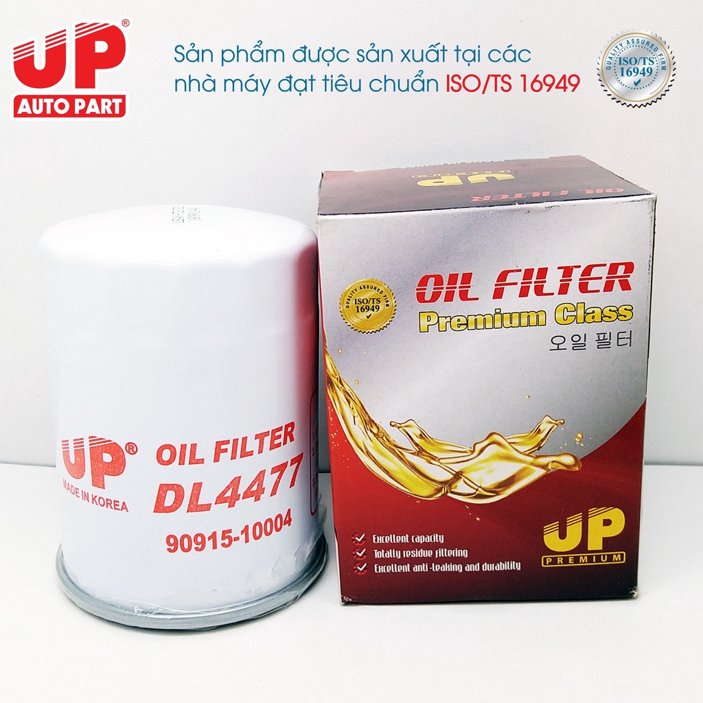 Lọc dầu động cơ TOYOTA CAMRY 2.4G, CAMRY 2.0E, ZACE 1.8L