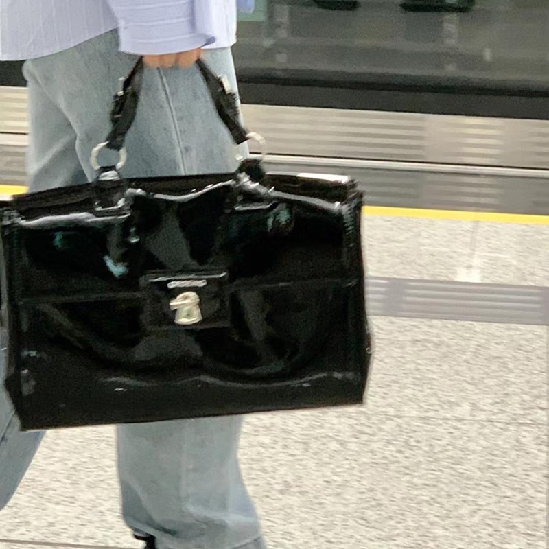 Túi Đeo Chéo Cỡ Lớn Lấp Lánh Dễ Phối Đồ Chất Lượng Cao Thời Trang Cho Nữ