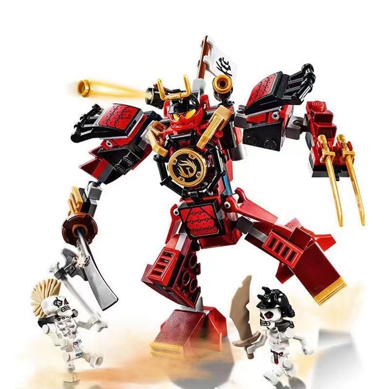 Đồ Chơi Lắp Ráp Rô Bốt Ninja X Samurai Độc Đáo