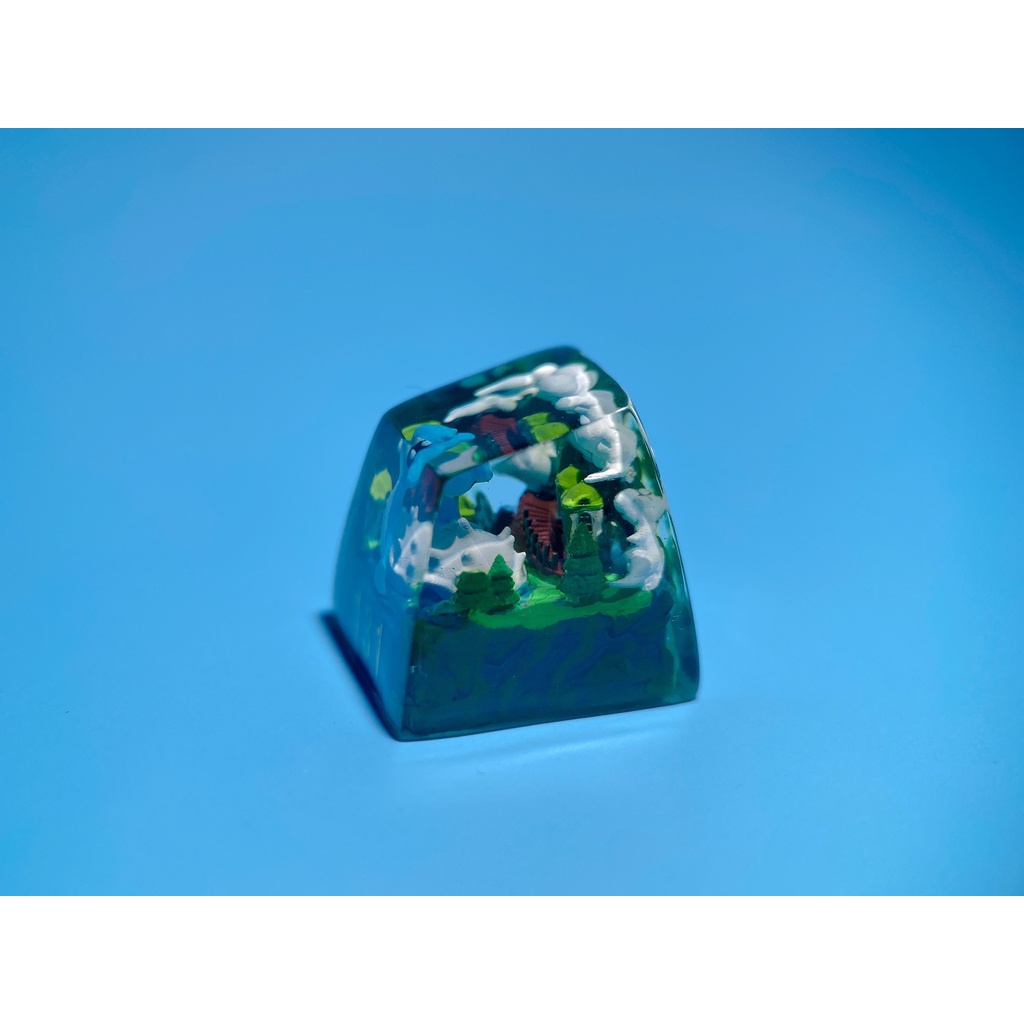 Lapras Keycap resin pokemon - nút bàn phím cơ - artisan