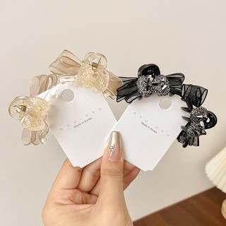 Kẹp Tóc Nơ Đính Đá Thời Trang Hàn Quốc