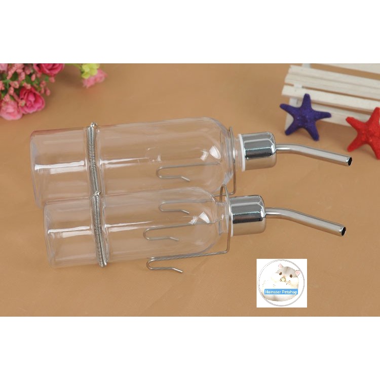 Bình bi sắt 180ml cho hamster,thỏ,bọ ú