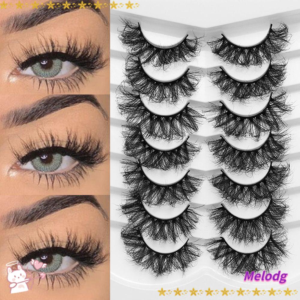 Set 7 Cặp Lông Mi Giả SKONHED Mềm Mại Dày Dài Handmade Dành Cho Trang Điểm Mắt