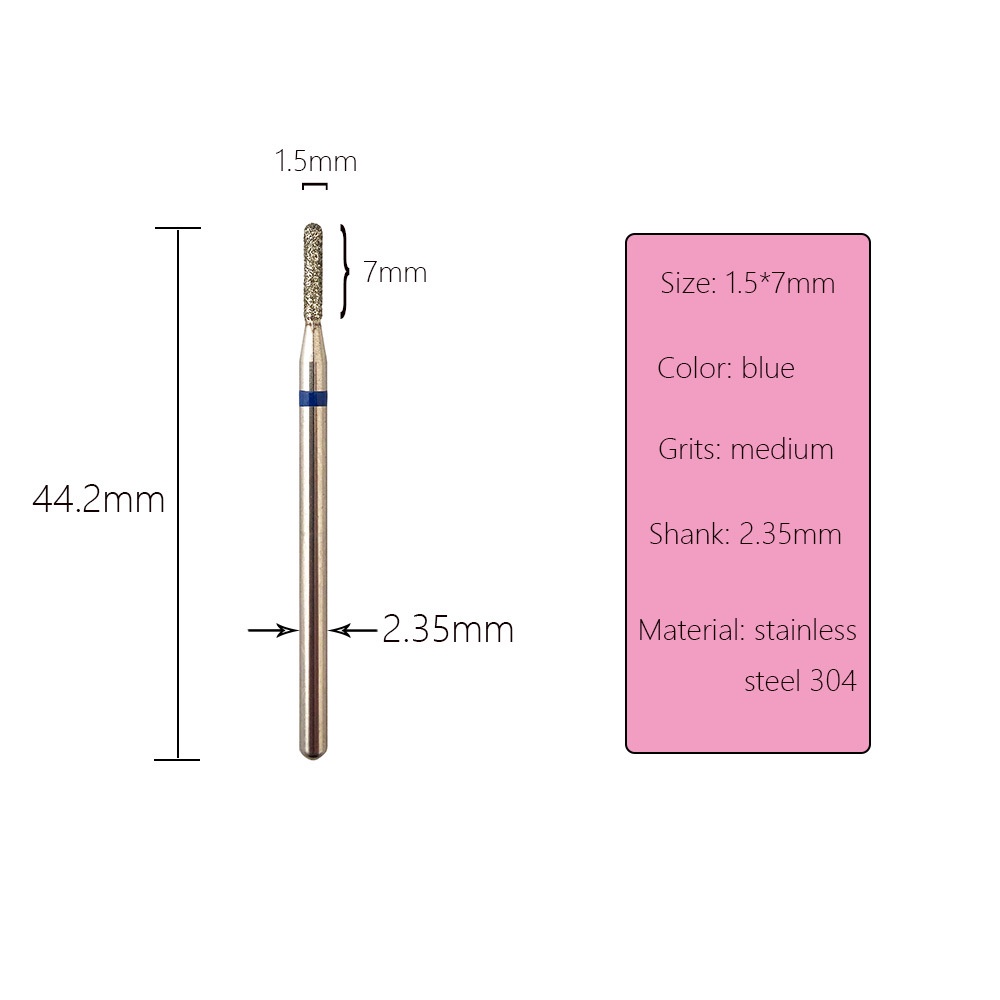 Đầu Mài Móng Đầu Mài Đánh Bóng Móng Tay Tẩy Tế Bào Chết Chất Lượng Cao Tiện Dụng