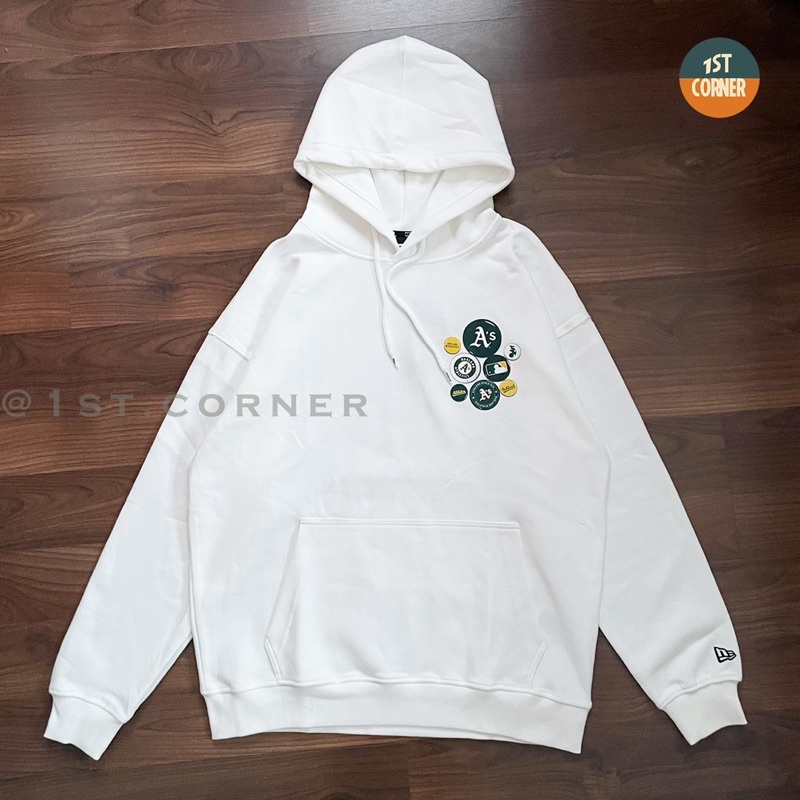 /HÀNG CHÍNH HÃNG/ Áo Hoodie nỉ New Era - MLB PIN BUTTON