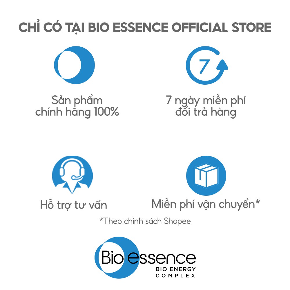 Nước tẩy trang ẩm mượt mịn màng Bio-Essence Bio-Water Bio-Essence Water Micellar Water 100ml