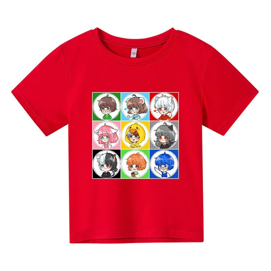 Áo thun trẻ em HERO TEAM, 4 màu, có size người lớn, King Cotton