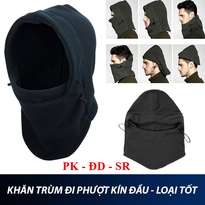 Khăn Phượt Trùm Đầu Đa Năng Chống Nắng Chống Bụi - Siêu Rẻ