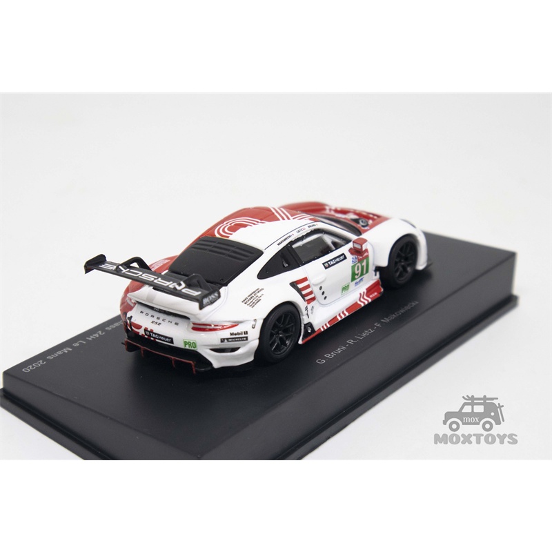 Xe Hơi Porsche 911 GT Team Tỉ Lệ 1: 64 Mô Hình Xe Ô Tô Đồ Chơi 24H LeMans 2020 RSR Diecast