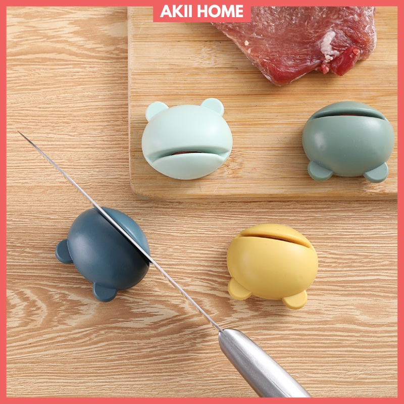 Dụng cụ mài dao nhà bếp hình con vật, siêu bén, tiện dụng Akii Home NB32