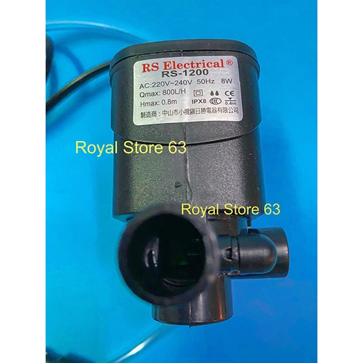 RS 1200 RS Electrical máy bơm lọc nước bể cá (8w)