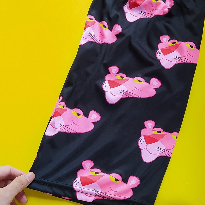 Quần đùi hoạt hình nhiều mẫu, quần short unisex phom rộng