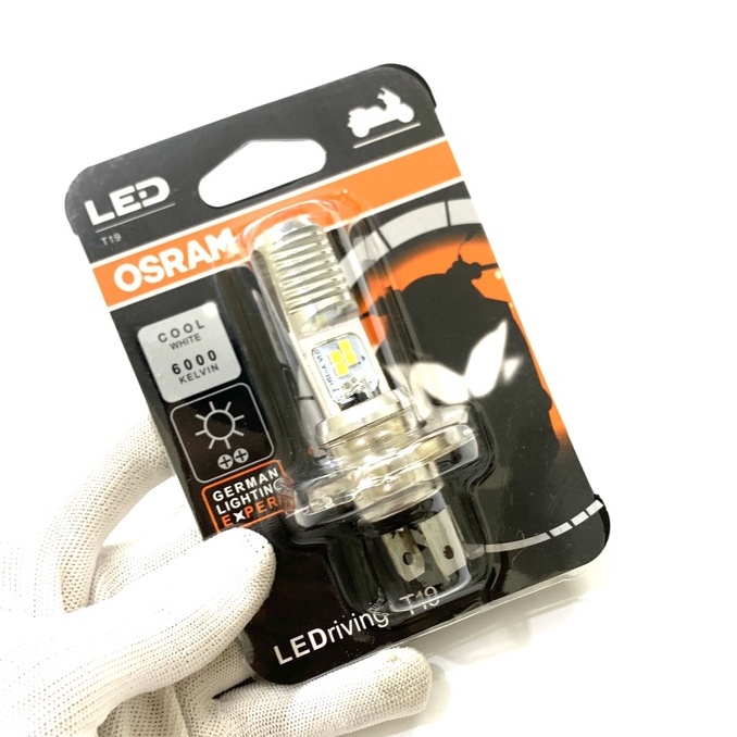 Bóng đèn LED OSRAm H4 Air Blade, Wave RS, Future Neo, Exciter 135/150, Winner 150, Lead 125 (AC/DC) tăng sáng trắng