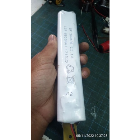 khối pin lithium 3s4p 12V 8000mah đã qua sử dụng.