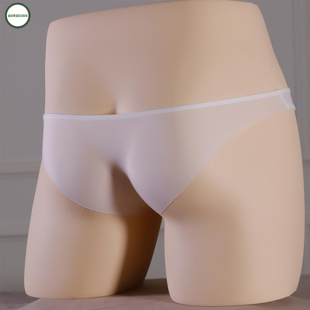 GORGEOUS~Men Thong Underpants Underwear Bulge Pouch Comfortable Ice Silk Low Waist