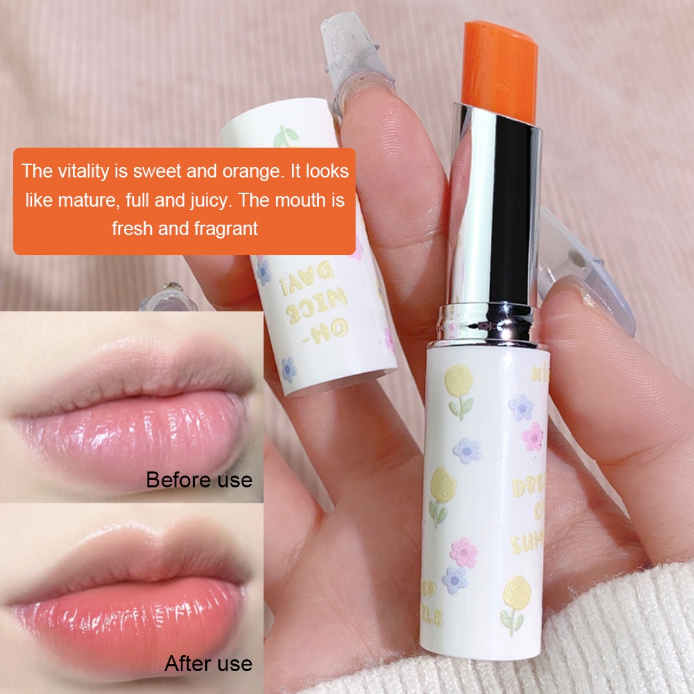 Hàng Có Sẵn Son Môi Thay Đổi Nhiệt Độ Son Dưỡng Ẩm Màu Nhẹ Son Dưỡng Sửa Chữa Môi Xỉn Màu Thanh Toán Khi Nhận Hàng