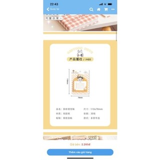 Tập giấy notes/ ghi chú mini nhiều mẫu ngẫu nhiên | Shopee Việt Nam