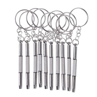 Tua vít sửa chữa kính mắt - Tô vít vặn ốc kính mắt đa chức năng 3in1 phụ kiện kính mắt tiện lợi