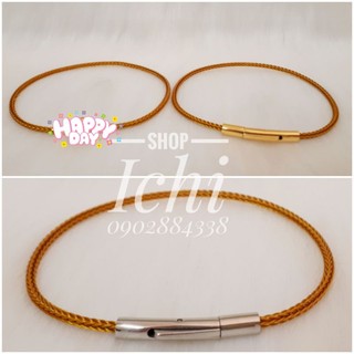 Vòng Tay Dây Cước đeo charm (dây cáp)