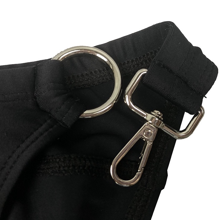 Quần Bơi Lưng Thấp Màu Trơn Có Khóa Kim Loại Quyến Rũ Thời Trang Cho Nam GG546