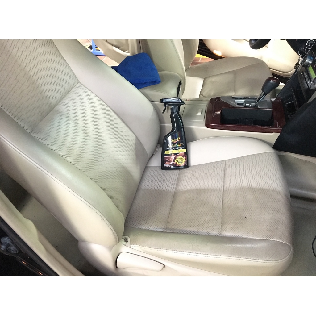 Meguiar's Combo làm đẹp xe tại nhà wax bóng sơn & dưỡng da - Ceramic Liquid Wax & G.C Rich Leather (5 sản phẩm) - CB2208