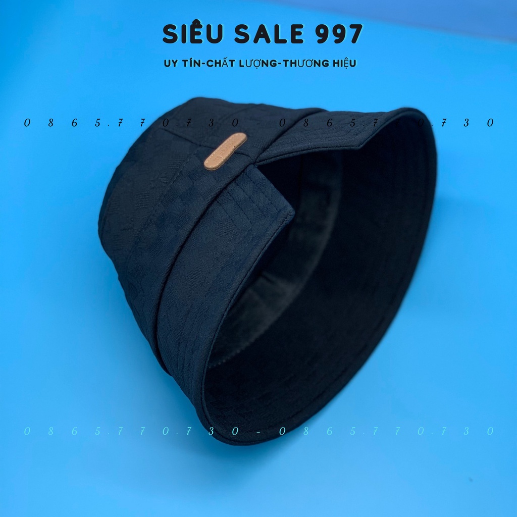 MŨ VÀNH CỤP SẺ CÁCH ĐIỆU VÀNH CHẤT XỐP THÊU LOGO DA THỜI GIAN HOT TREND MẪU MỚI 2023