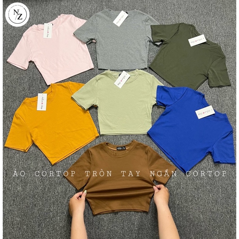 ÁO THUN CỔ TRÒN TAY NGẮN CORTOP - NZON SHOP