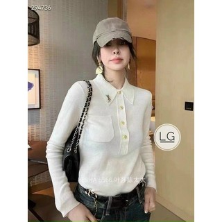 ( HÀNG QCL1 Full tag mác) Áo len gắn tag Y.S.LL cổ polo