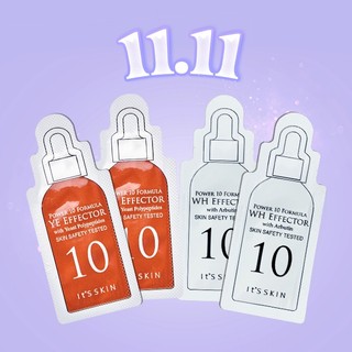 Quà tặng không bán it's skin 02 tinh chất wh 1ml + 02 tinh chất ye 1ml