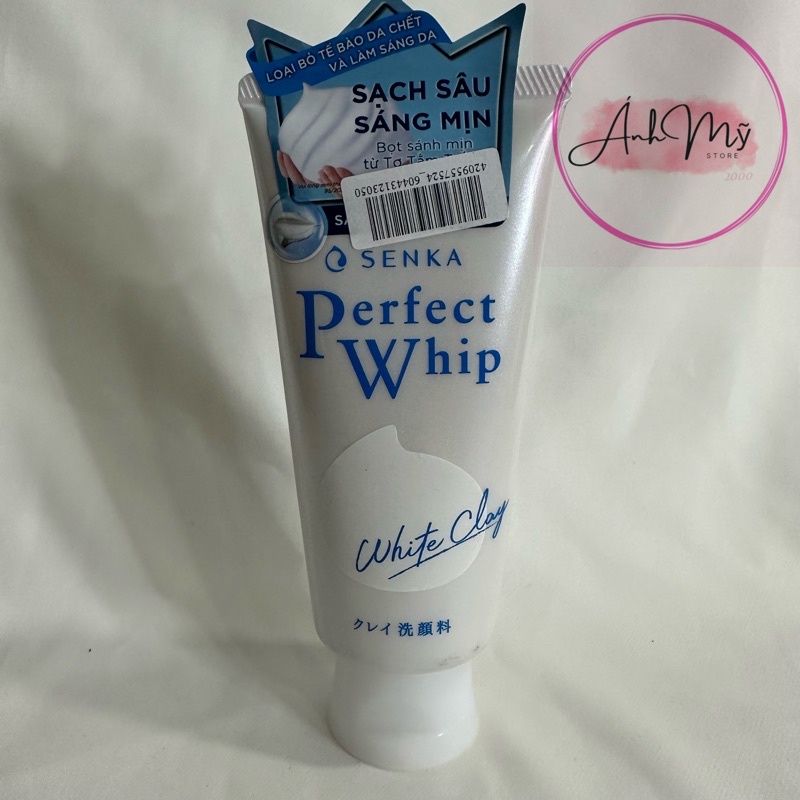 SỮA RỬA MẶT Senka Speedy Perfect White Clay 120g (hàng cty)