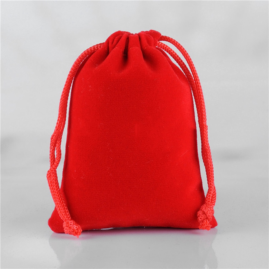 Túi vải nhung dây rút đựng nước hoa dionel mini - dionel pouch 11cm x 15cm - ảnh sản phẩm 3