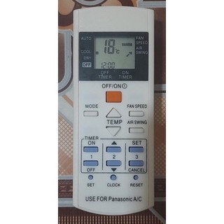 Điều khiển điều hoà máy lạnh Panasonic bé