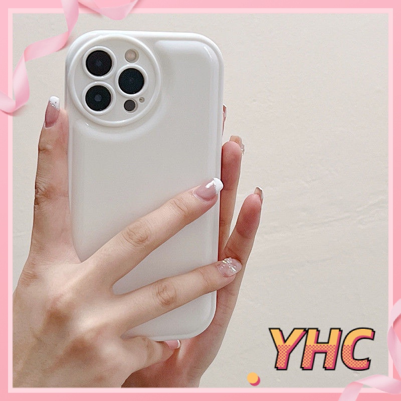 Ốp Điện Thoại Silicon Màu Trơn Có Đệm Khí Cho iphone7plus 8 8plus XR x xs 12 11 pro max plus 13 promax-286