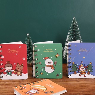 SỔ LÒ XO A7 HÌNH NOEL GIÁNG SINH