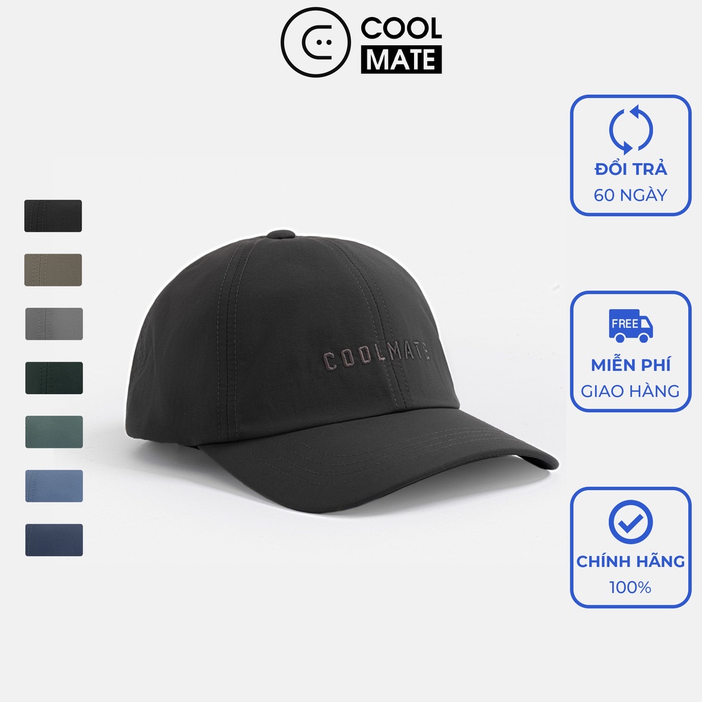 Mũ Nón lưỡi trai nam Classic Cap thêu logo - thương hiệu Coolmate