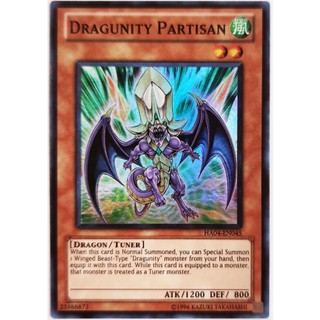 [Thẻ Yugioh] Dragunity Partisan |EN| Super Rare