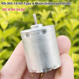 Dc động cơ chổi than 6v 12v 24v rs-365 2500-10600rpm chất lượng cao