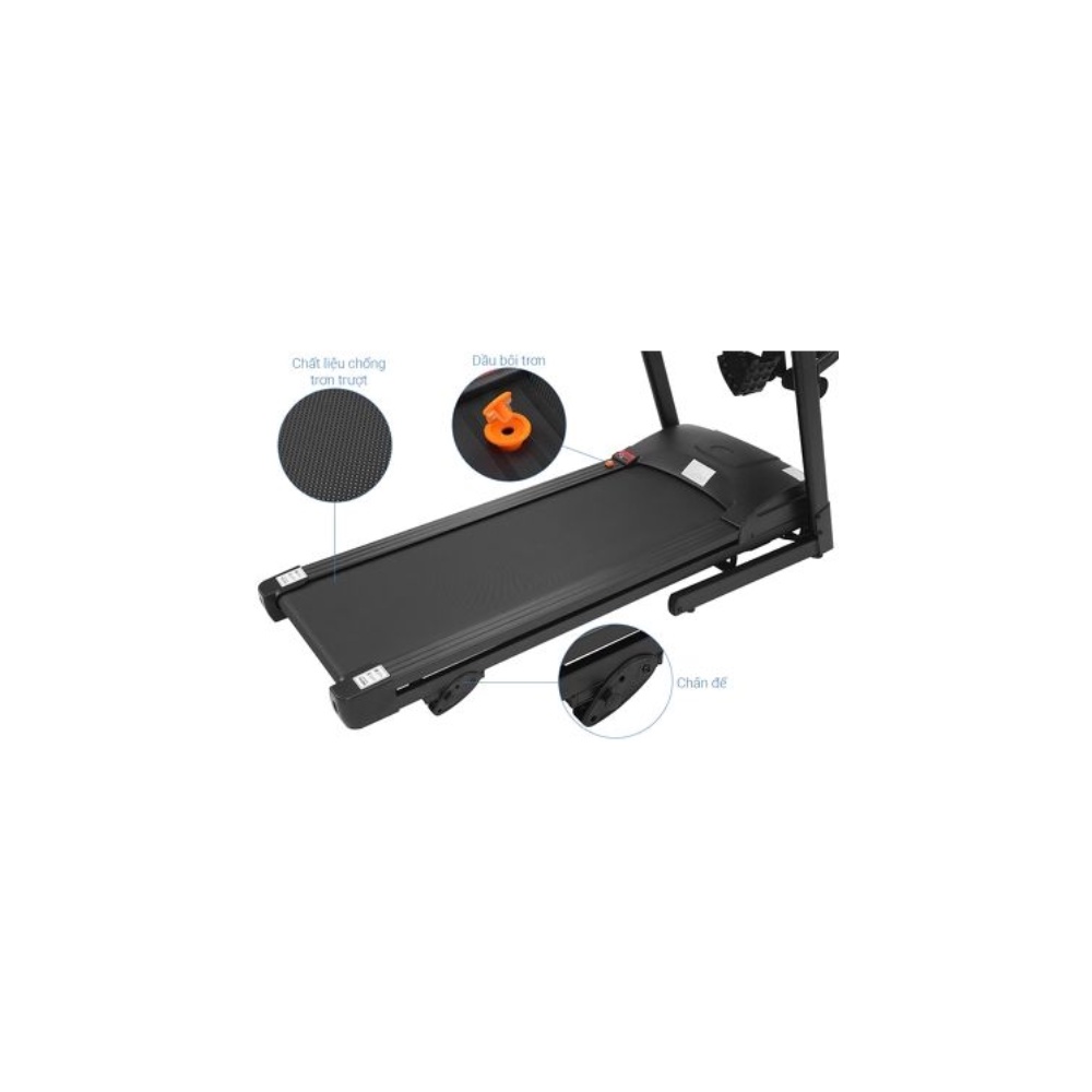 Máy chạy bộ thể dục Airbike Sports T500 Plus-Thanh lý trưng bày