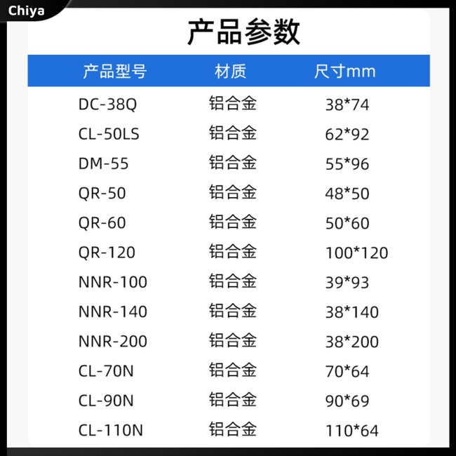 Tấm Kẹp Kết Nối Tháo Lắp Nhanh Bằng Hợp Kim Nhôm Cho Giá Đỡ Ba Chân Máy Ảnh