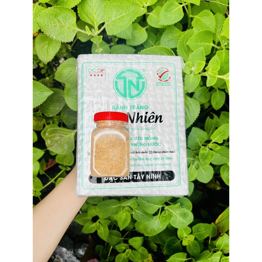 COMBO 7 Bánh Tráng Phơi Sương 100g muối nhuyễn -500g bánh tráng phơi sương